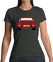 Porsche 911 Carrera Rs Bahia Red Womens T-Shirt