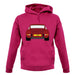 Porsche 911 Carrera Rs Bahia Red unisex hoodie