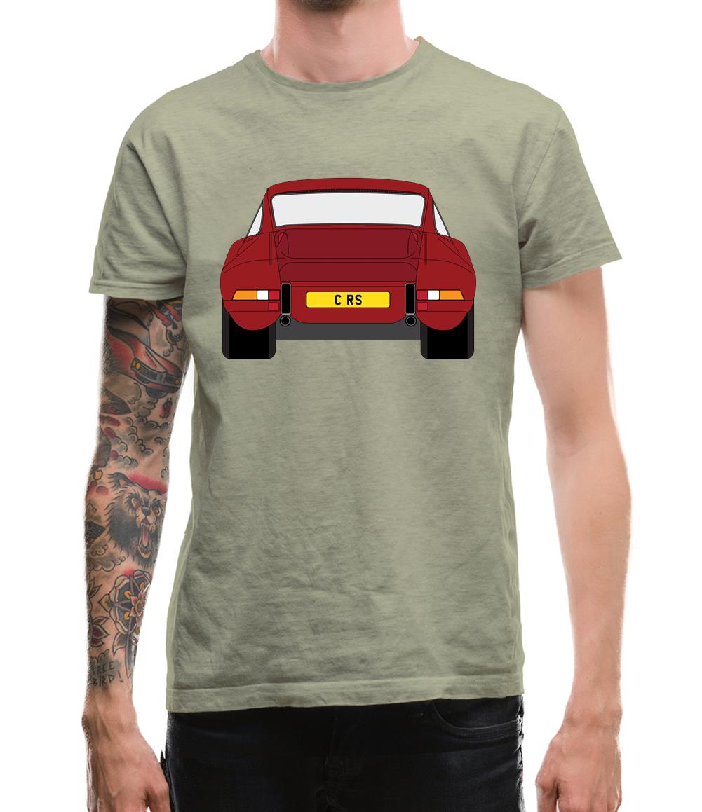 911 Carrera Rs Bahia Red Mens T-Shirt