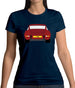 Porsche 911 Carrera Rs Bahia Red Womens T-Shirt