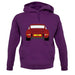 Porsche 911 Carrera Rs Bahia Red unisex hoodie