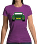 Porsche 911 Carrera Rs Conda Green Womens T-Shirt