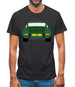 911 Carrera Rs Conda Green Mens T-Shirt