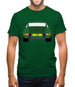 911 Carrera Rs Conda Green Mens T-Shirt