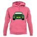 Porsche 911 Carrera Rs Conda Green unisex hoodie