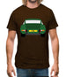 911 Carrera Rs Conda Green Mens T-Shirt