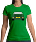 Porsche 911 Carrera Rs Conda Green Womens T-Shirt