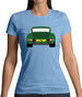 Porsche 911 Carrera Rs Conda Green Womens T-Shirt