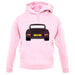 Porsche 911 Carrera Rs Rear Flieder unisex hoodie