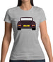Porsche 911 Carrera Rs Rear Flieder Womens T-Shirt