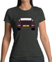 Porsche 911 Carrera Rs Rear Flieder Womens T-Shirt