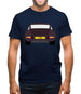 911 Carrera Rs Rear Flieder Mens T-Shirt