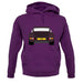 Porsche 911 Carrera Rs Rear Flieder unisex hoodie