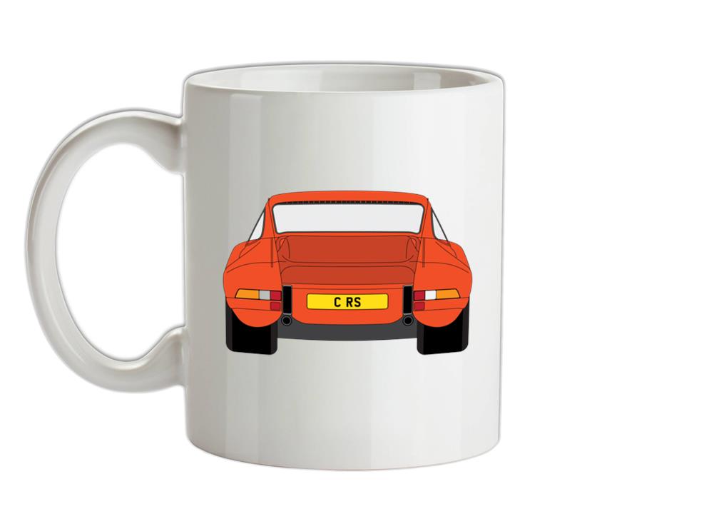 Heckansicht 911 Carrera RS - Gulf Orange Ceramic Mug