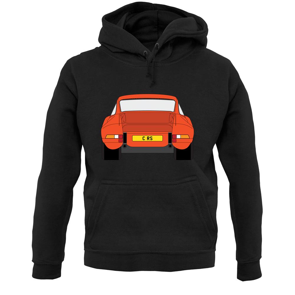 911 Carrera Rs Rear Gulf Orange Unisex Hoodie