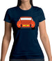 Porsche 911 Carrera Rs Rear Gulf Orange Womens T-Shirt