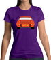 Porsche 911 Carrera Rs Rear Gulf Orange Womens T-Shirt