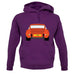 Porsche 911 Carrera Rs Rear Gulf Orange unisex hoodie