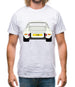 911 Carrera Rs Rear Ivory White Mens T-Shirt