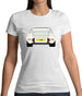 Porsche 911 Carrera Rs Rear Ivory White Womens T-Shirt