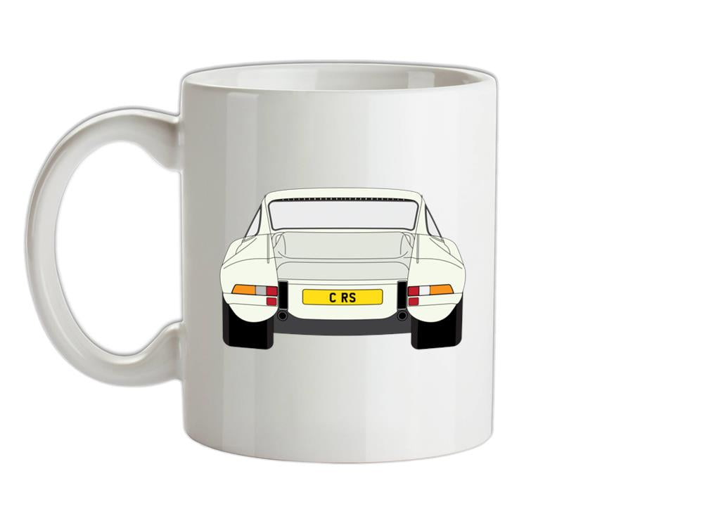 Heckansicht 911 Carrera RS - Elfenbein  Ceramic Mug