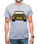 911 Carrera Rs Rear Olive Green Mens T-Shirt