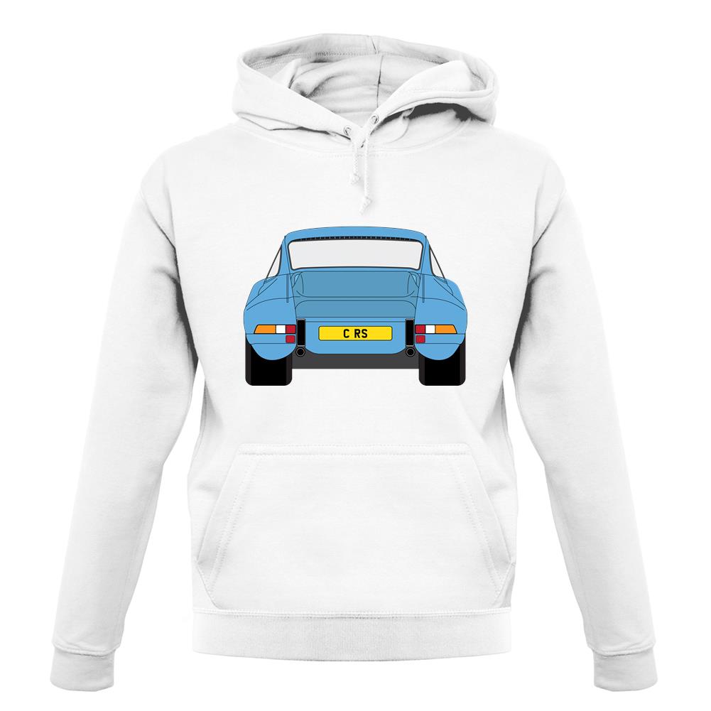 Porsche 911 Carrera Rs Rear Pastel Blue unisex hoodie