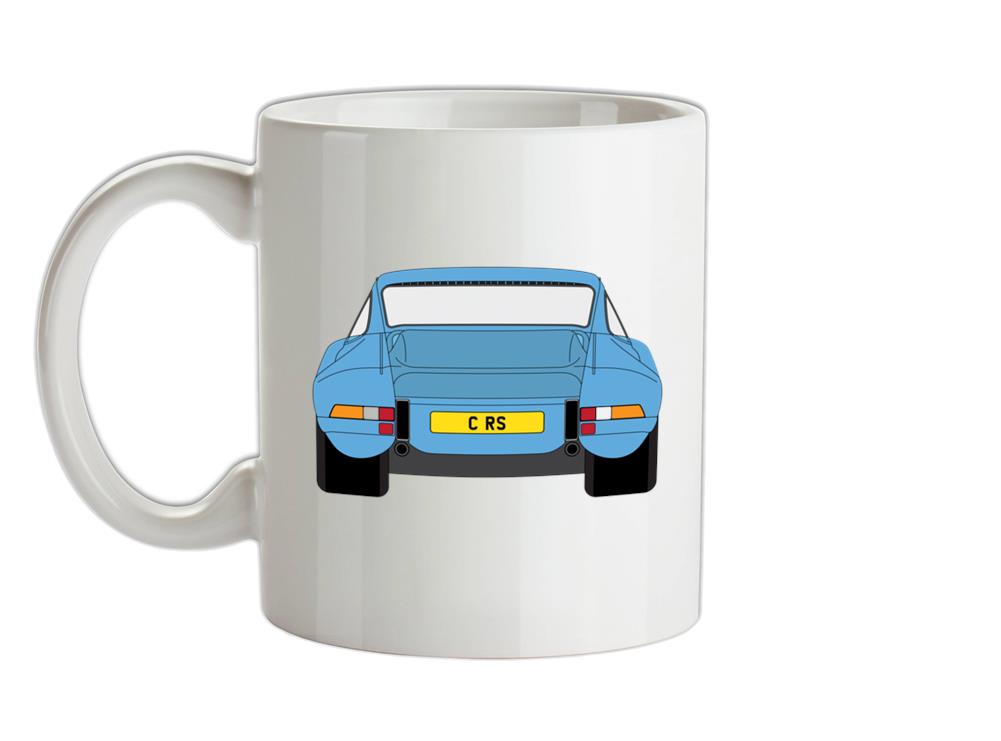 911 Carrera RS Rear Pastel Blue Ceramic Mug