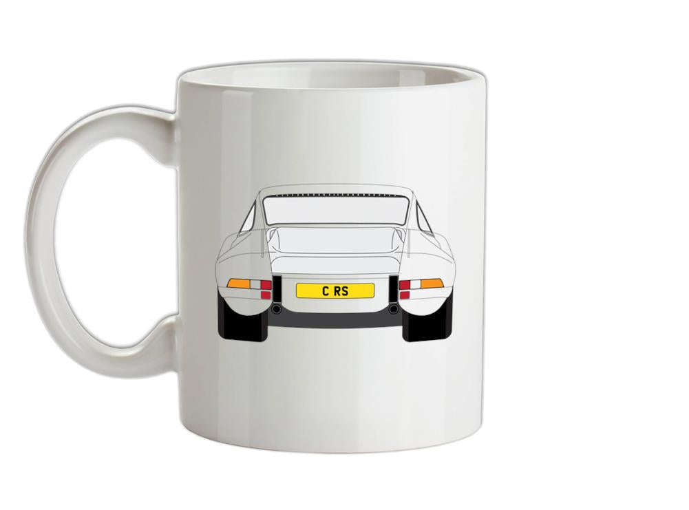 911 Carrera RS Rear White Ceramic Mug