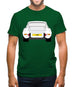 911 Carrera Rs Rear White Mens T-Shirt