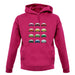 Porsche 911 Turbo 930 Colour Grid unisex hoodie