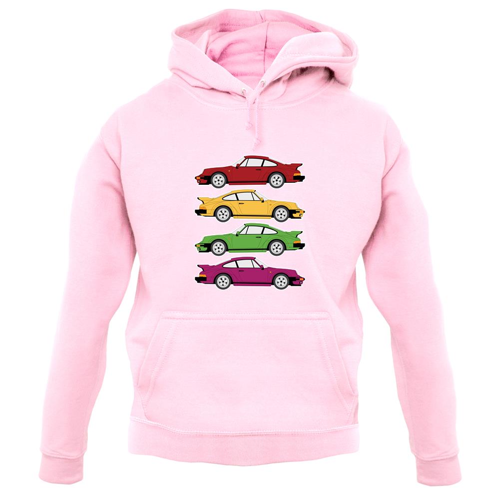 Porsche 911 Turbo 930 4 Colours unisex hoodie