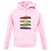 Porsche 911 Turbo 930 4 Colours unisex hoodie