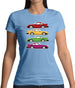 Porsche 911 Turbo 930 4 Colours Womens T-Shirt