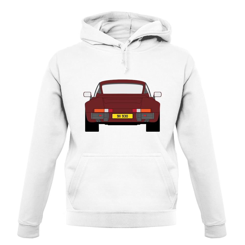 Porsche 911 Turbo 930 Burgandy unisex hoodie