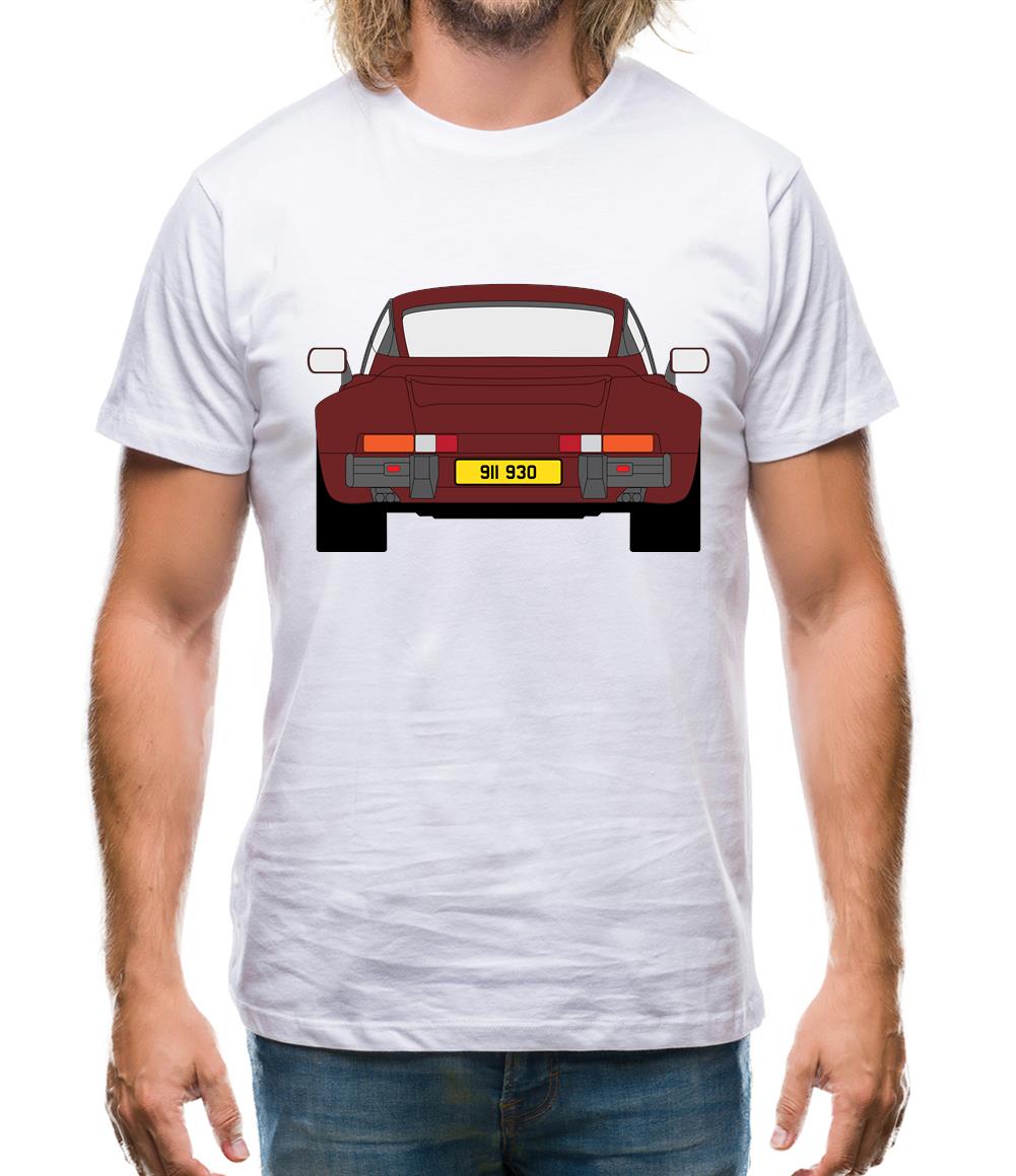 911 Turbo 930 Burgandy Mens T-Shirt