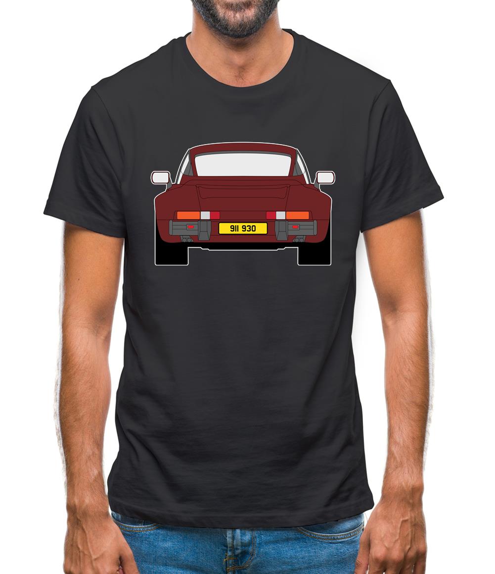 911 Turbo 930 Burgandy Mens T-Shirt