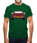 911 Turbo 930 Burgandy Mens T-Shirt