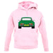 Porsche 911 Turbo Forest Green 930 unisex hoodie