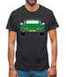 911 Turbo Forest Green 930 Mens T-Shirt