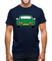 911 Turbo Forest Green 930 Mens T-Shirt