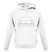 Front Outline 930 unisex hoodie