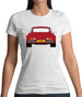 Porsche 911 Turbo Guards Red 930 Womens T-Shirt