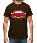 911 Turbo Guards Red 930 Mens T-Shirt