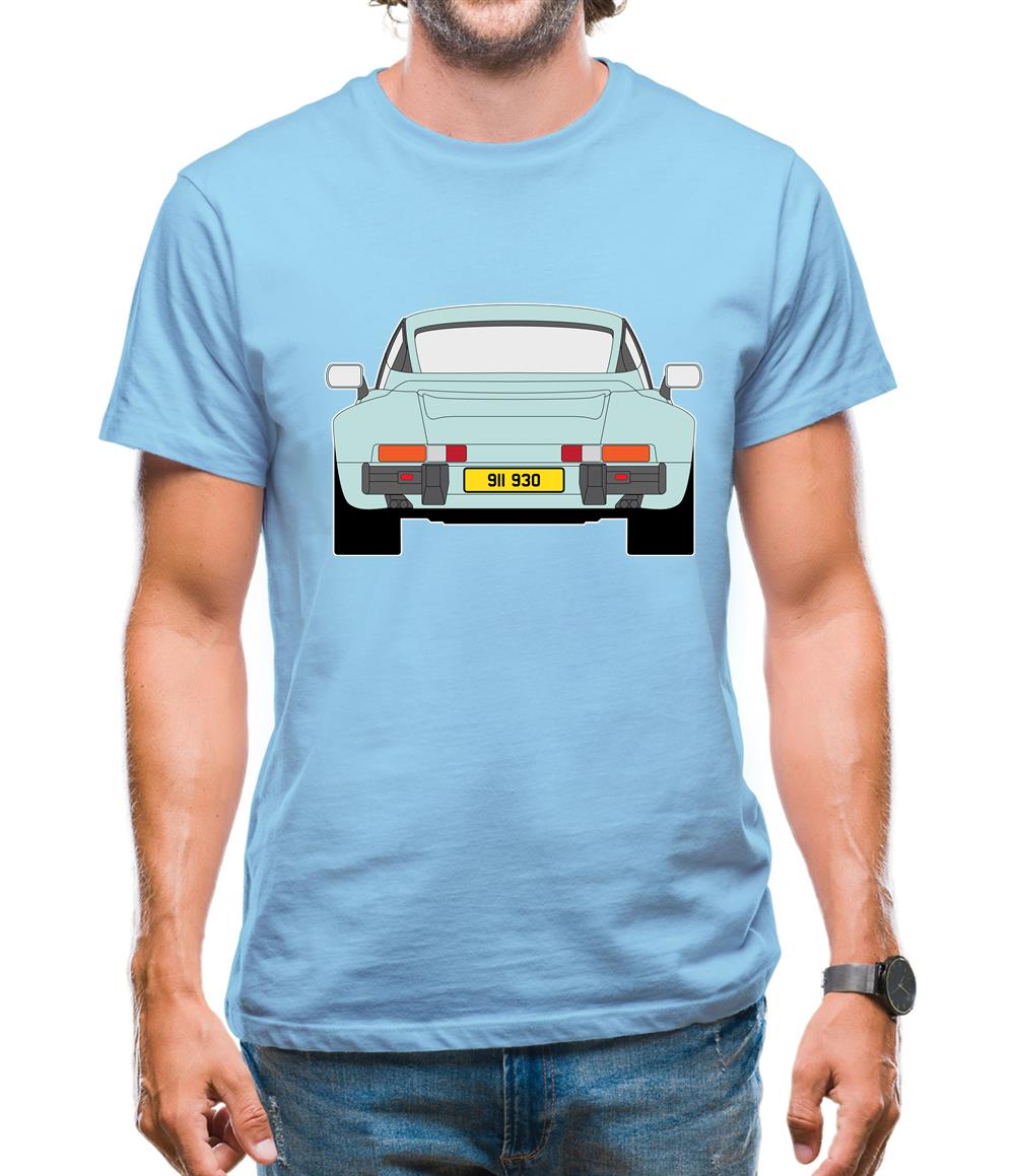 911 Turbo Ice Blue 930 Mens T-Shirt