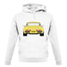 Porsche 911 Turbo Ivory 930 unisex hoodie
