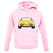 Porsche 911 Turbo Ivory 930 unisex hoodie