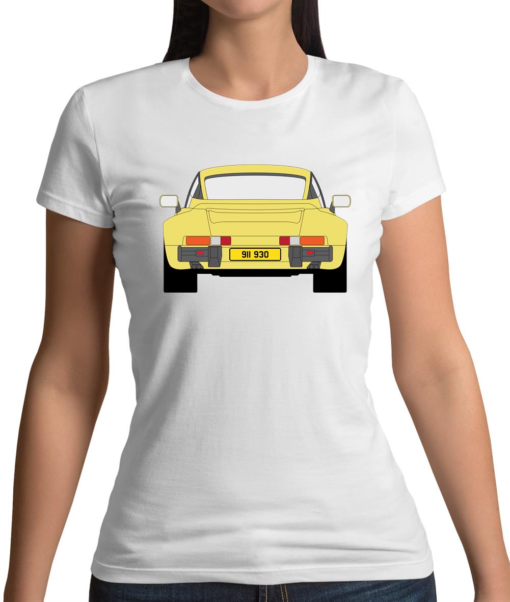 Porsche 911 Turbo Ivory 930 Womens T-Shirt