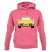 Porsche 911 Turbo Ivory 930 unisex hoodie