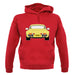 Porsche 911 Turbo Ivory 930 unisex hoodie
